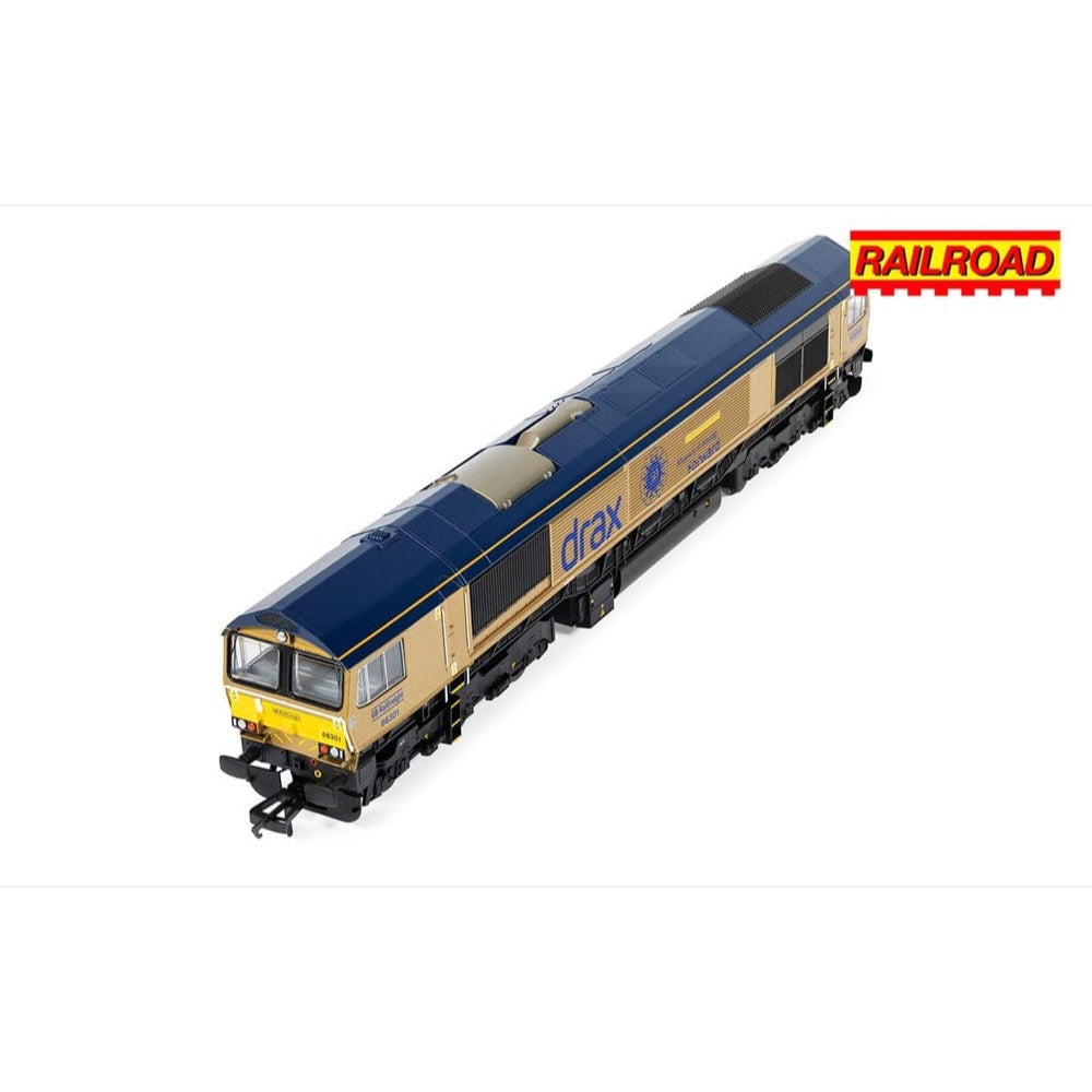 Hornby Railroad GB Railfreight Class 66 No.66301 Drax Power Station 50 Gold Livery