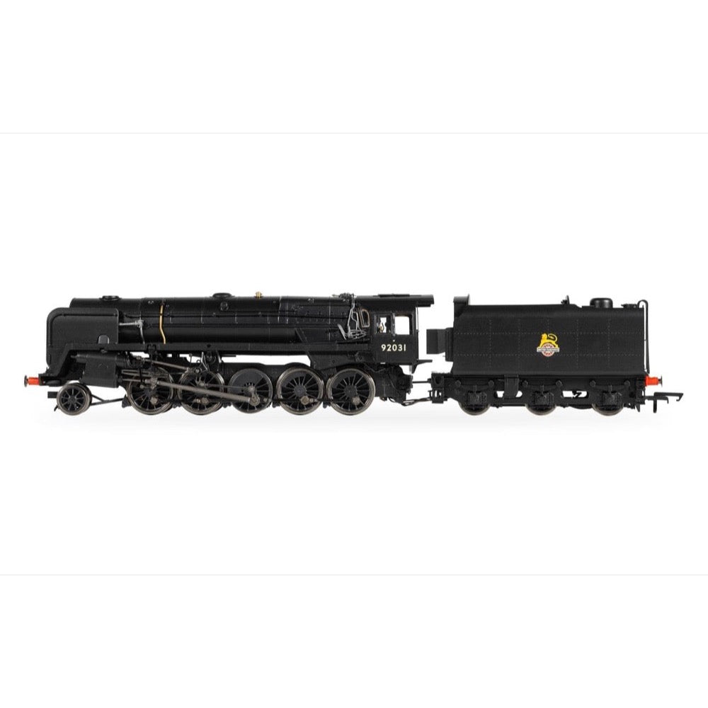 Hornby R30486 OO BR Early Class 9F 92031 Steam Locomotive