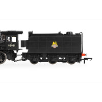 Hornby R30486 OO BR Early Class 9F 92031 Steam Locomotive