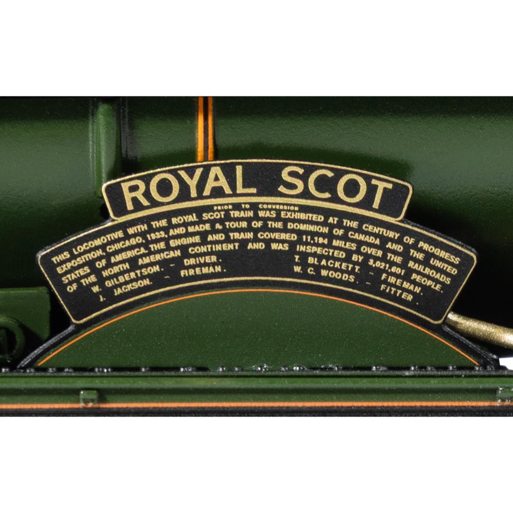 Hornby R30500 OO BR Royal Scot Class 'Royal Scot' 46100 Steam Locomotive The One:One Collection