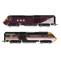 Hornby R30505 OO East Midlands Railway Class 43 HST EMR & Intercity Diesel Locomotive Train Pack