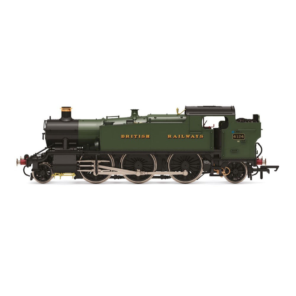 Hornby R30508 OO BR Class 61XX Large Prairie Locomotive 6126 Steam Locomotive