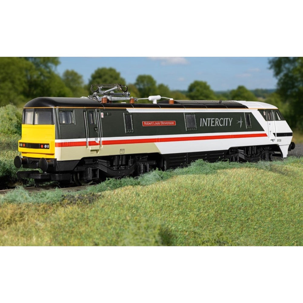 Hornby R30527 OO RailRoad BR Intercity Class 91 'Robert Louis Stevenson' 91018 Locomotive