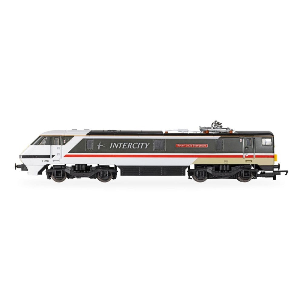 Hornby R30527 OO RailRoad BR Intercity Class 91 'Robert Louis Stevenson' 91018 Locomotive