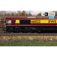 Hornby R30532TXS OO RailRoad EWS Class 66 'Lafarge Charnwood' 66022 Locomotive DCC Sound Fitted