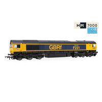 Hornby R30534TXS OO Rail Road GBRf Class 66 HMS Argyll 66775 DCC Sound Fitted Electric Locomotive Train Pack