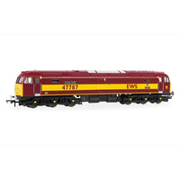 Hornby R30541 OO RailRoad EWS Class 47 'Windsor Castle' 47787 Locomotive