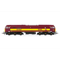 Hornby R30541 OO RailRoad EWS Class 47 'Windsor Castle' 47787 Locomotive