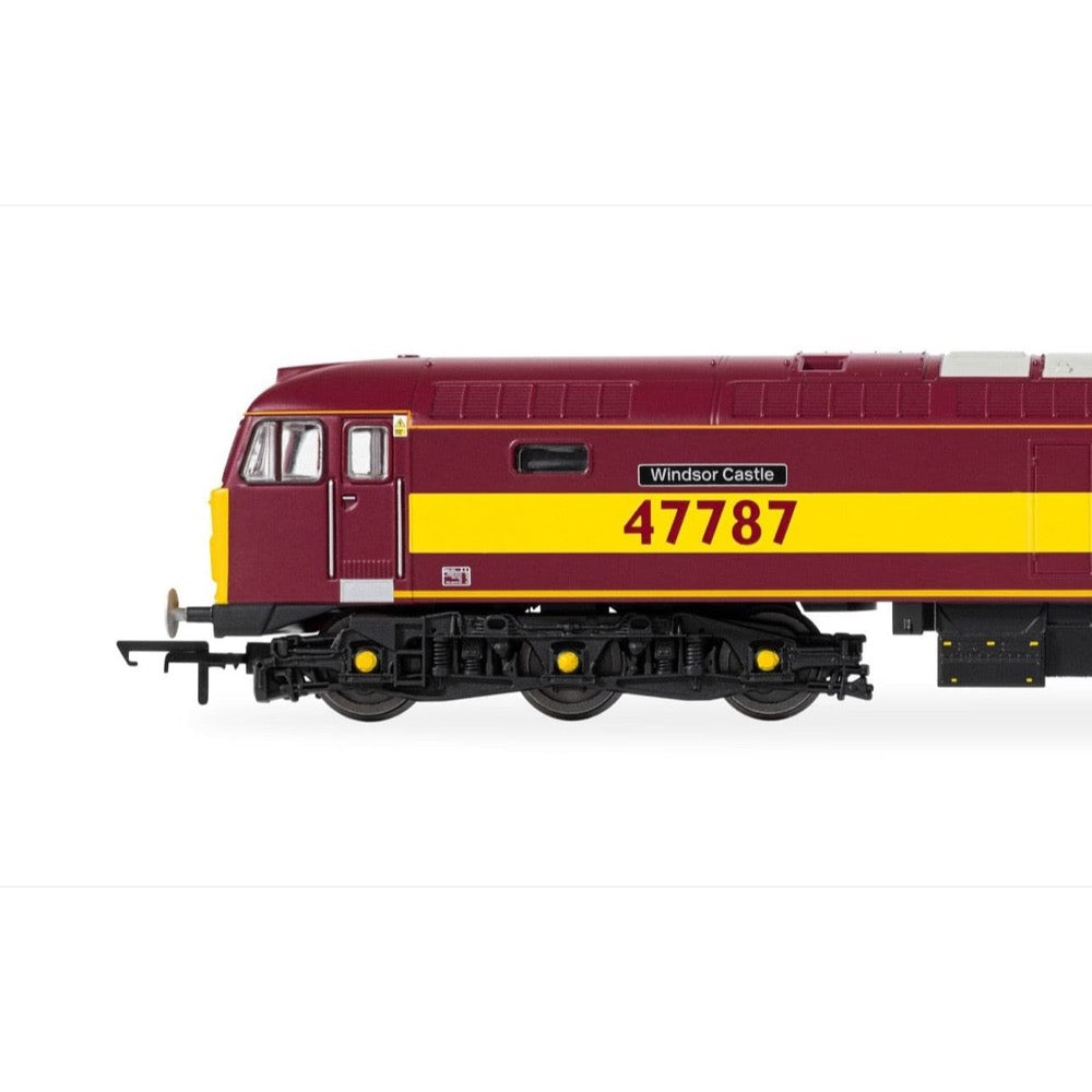 Hornby R30541 OO RailRoad EWS Class 47 'Windsor Castle' 47787 Locomotive