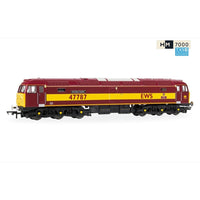 Hornby R30541TXS OO RailRoad EWS Class 47 'Windsor Castle' 47787 Locomotive DCC Sound Fitted