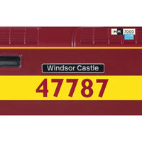Hornby R30541TXS OO RailRoad EWS Class 47 'Windsor Castle' 47787 Locomotive DCC Sound Fitted
