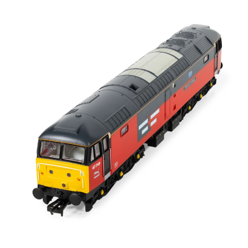 Hornby R30543 OO RailRoad RES Class 47 'Atlantic Collage' 47749 Locomotive