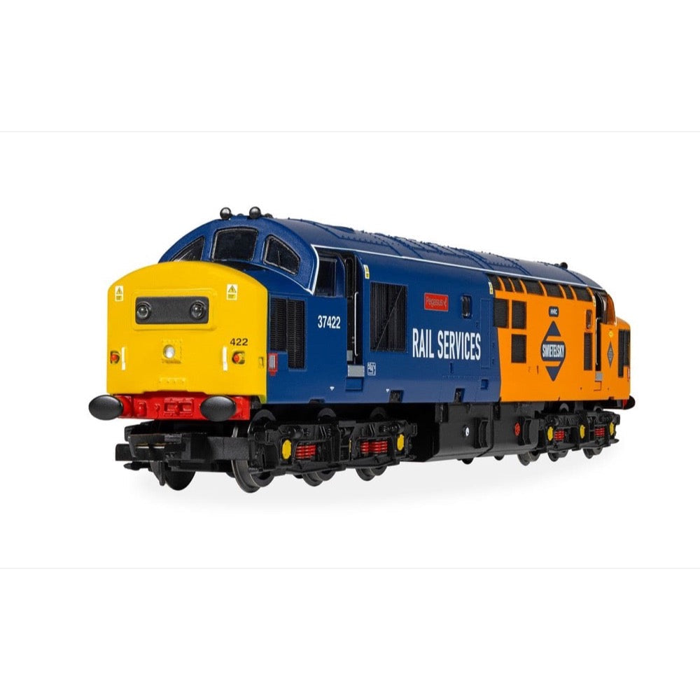 Hornby R30544 OO Railroad Rail Services Class 37 Pegasus 37422 Locomotive