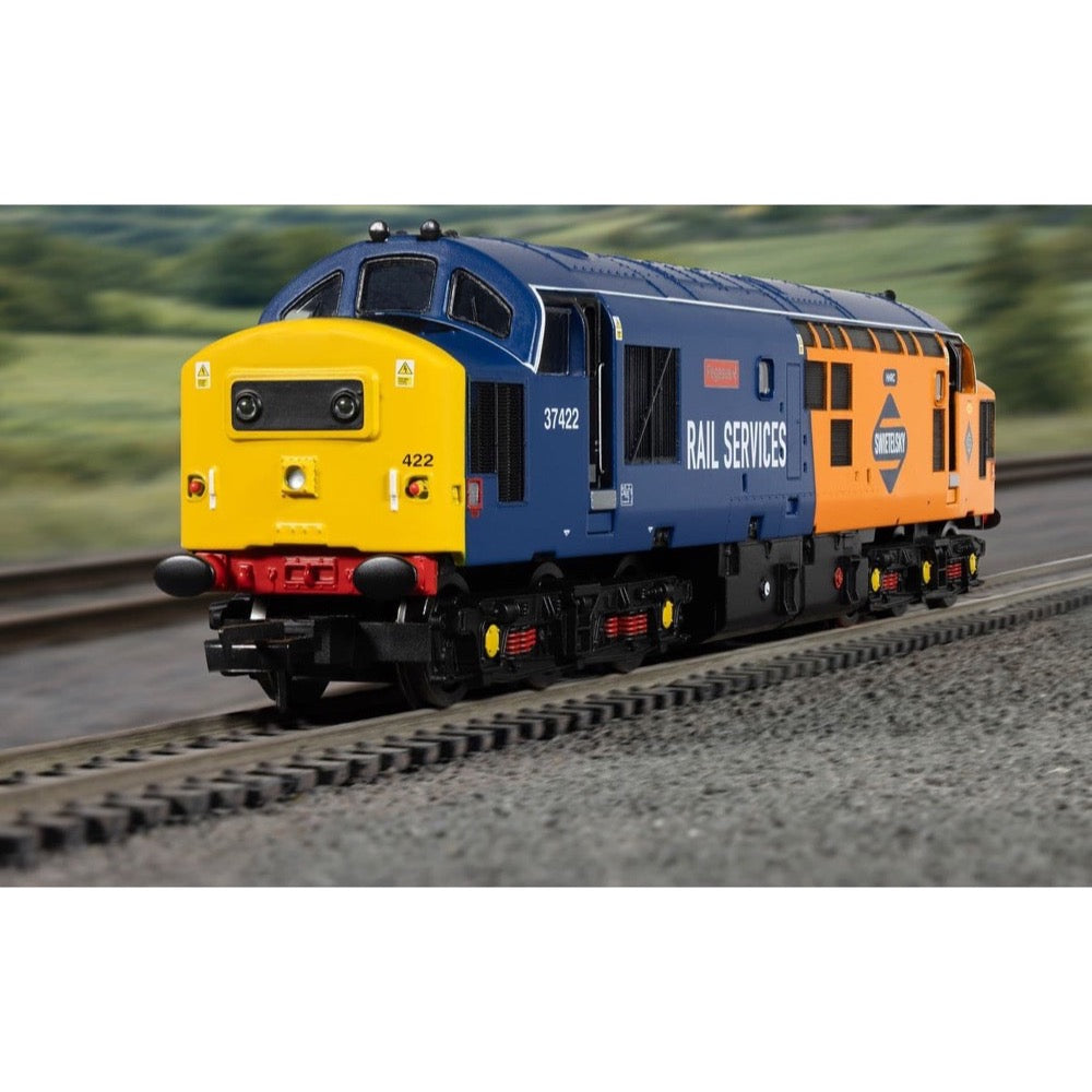 Hornby R30544 OO Railroad Rail Services Class 37 Pegasus 37422 Locomotive