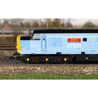 Hornby R30545 OO RailRoad British Steel Class 37 'Teesside Steelmaster' 37501 Locomotive