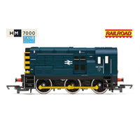 Hornby R30546TXS OO RailRoad BR Class 08 08256 Diesel Locomotive DCC Sound Fitted