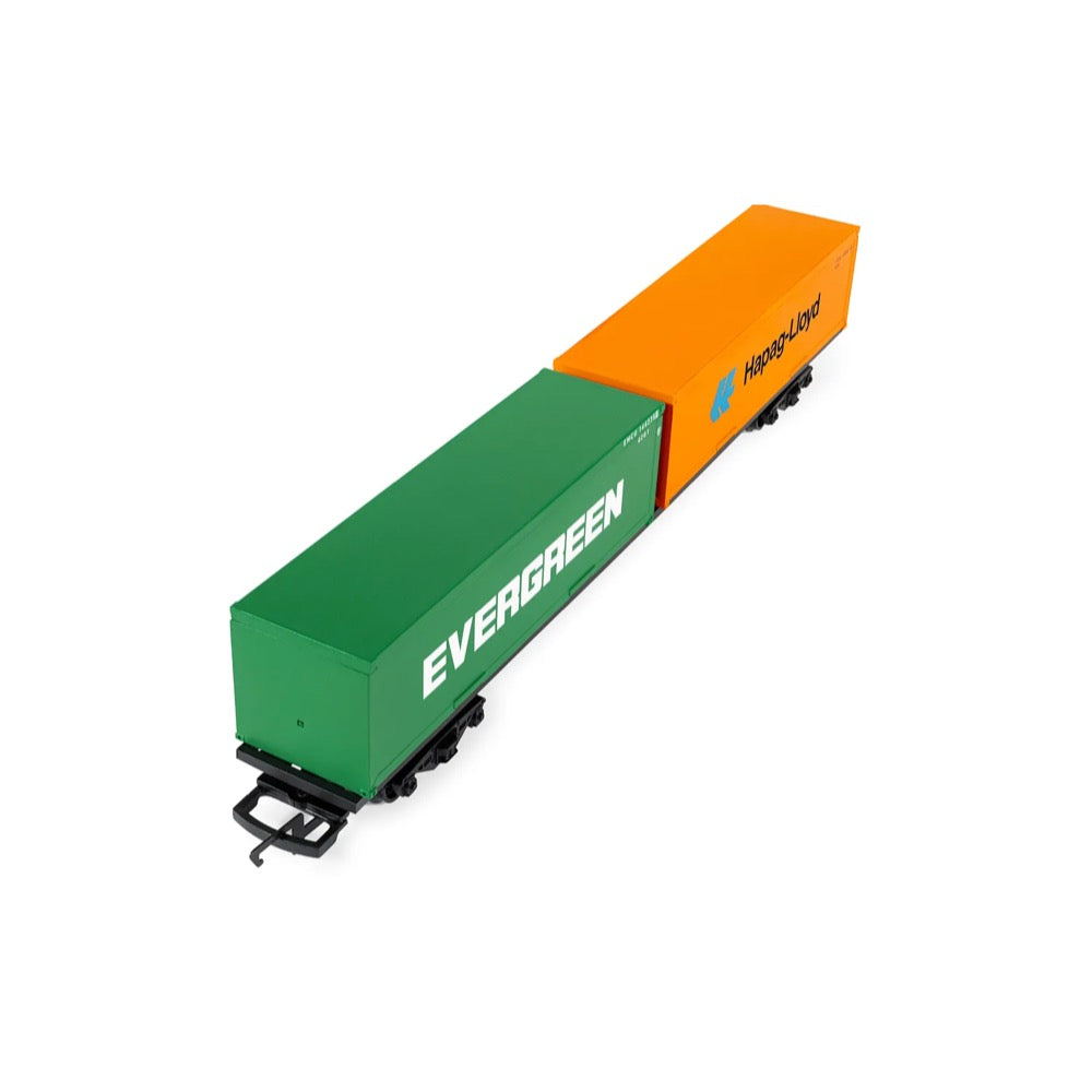 Hornby R60360 OO RailRoad BR FFA Container Wagon & Containers