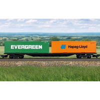 Hornby R60360 OO RailRoad BR FFA Container Wagon & Containers