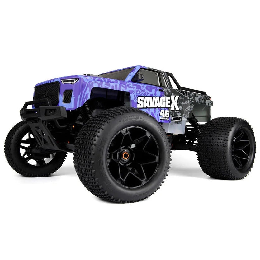 HPI 160585 1/8 Savage X 4.6 GT-6-Blue Nitro Monster Truck 5050864038355