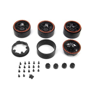 HPI 160867 CL-5 Beadlock Wheel 1.2in (Red/4pcs)
