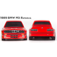 HPI nano-TTR 1989 BMW M3 E30 Ravaglia Red 160990