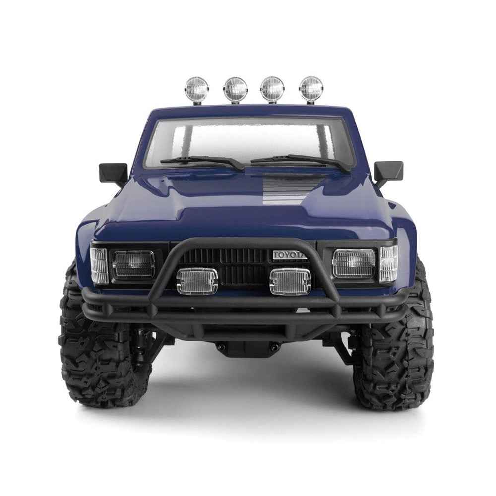 HPI 161254 Venture18 Flux 1985 Toyota Hilux SR5 1/18 RC Crawler (Blue)