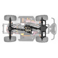 HPI 161254 Venture18 Flux 1985 Toyota Hilux SR5 1/18 RC Crawler (Blue)