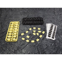 HPI nano-TTR Curb Set - Black and Yellow