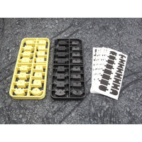 HPI nano-TTR Curb Set - Black and Yellow