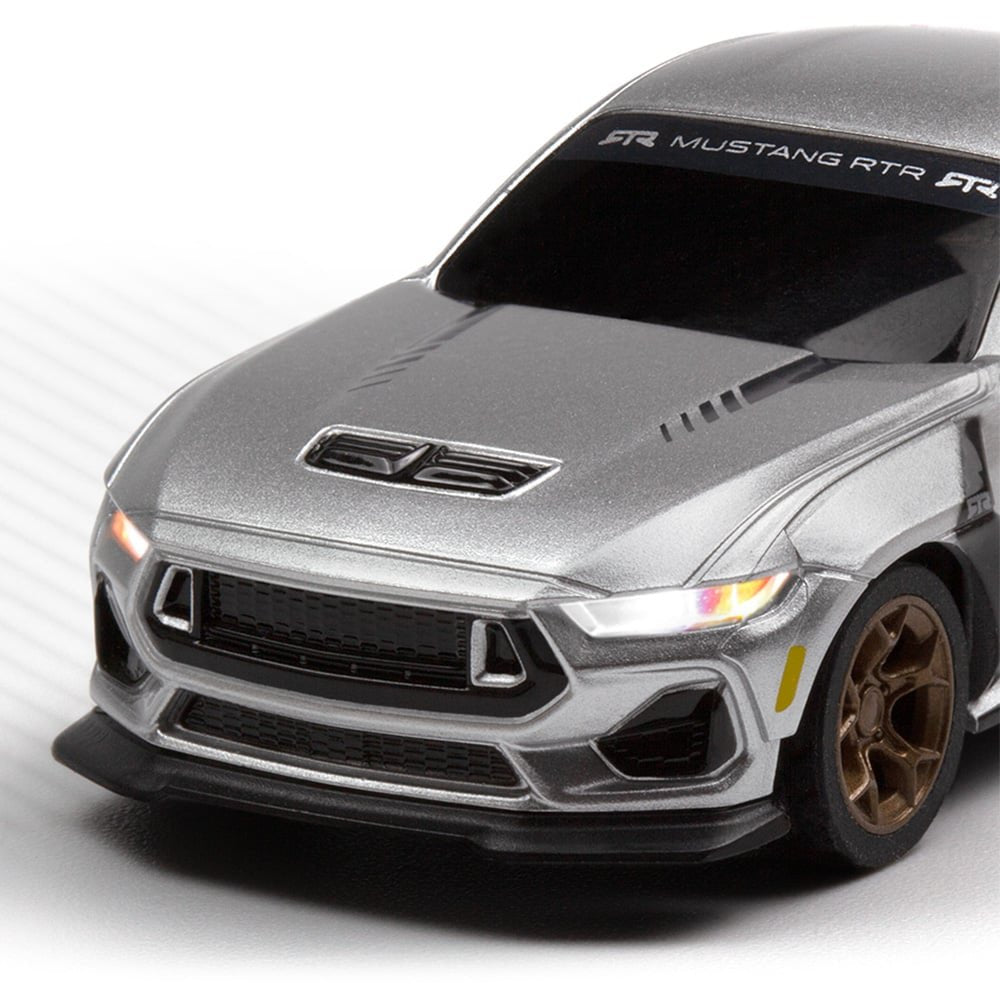 HPI nano-TTR Ford Mustang RTR Spec 5 1/64 RC Drift Car (Iconic Silver)