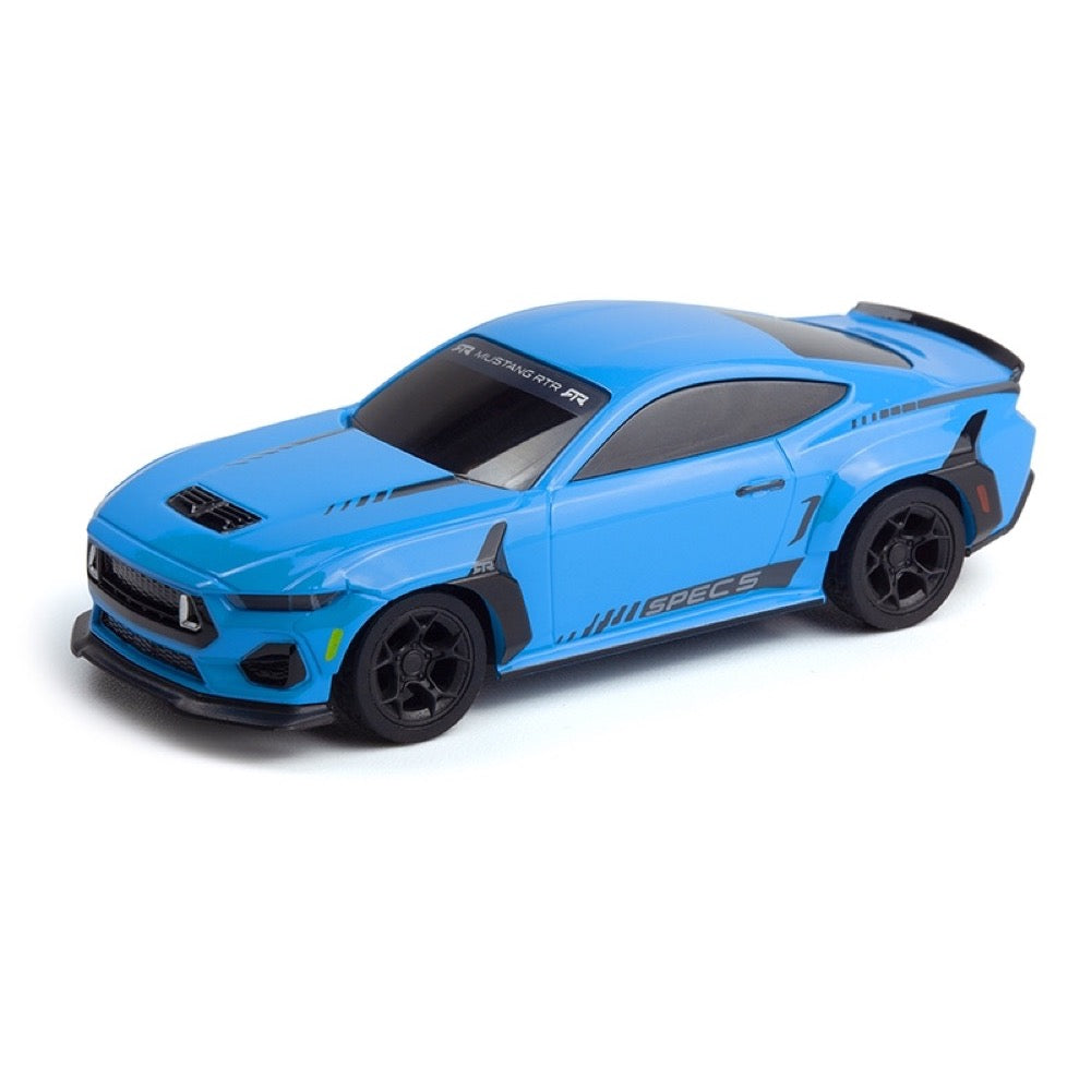HPI nano-TTR Ford Mustang RTR Spec 5 1/64 RC Drift Car (Grabber Blue)