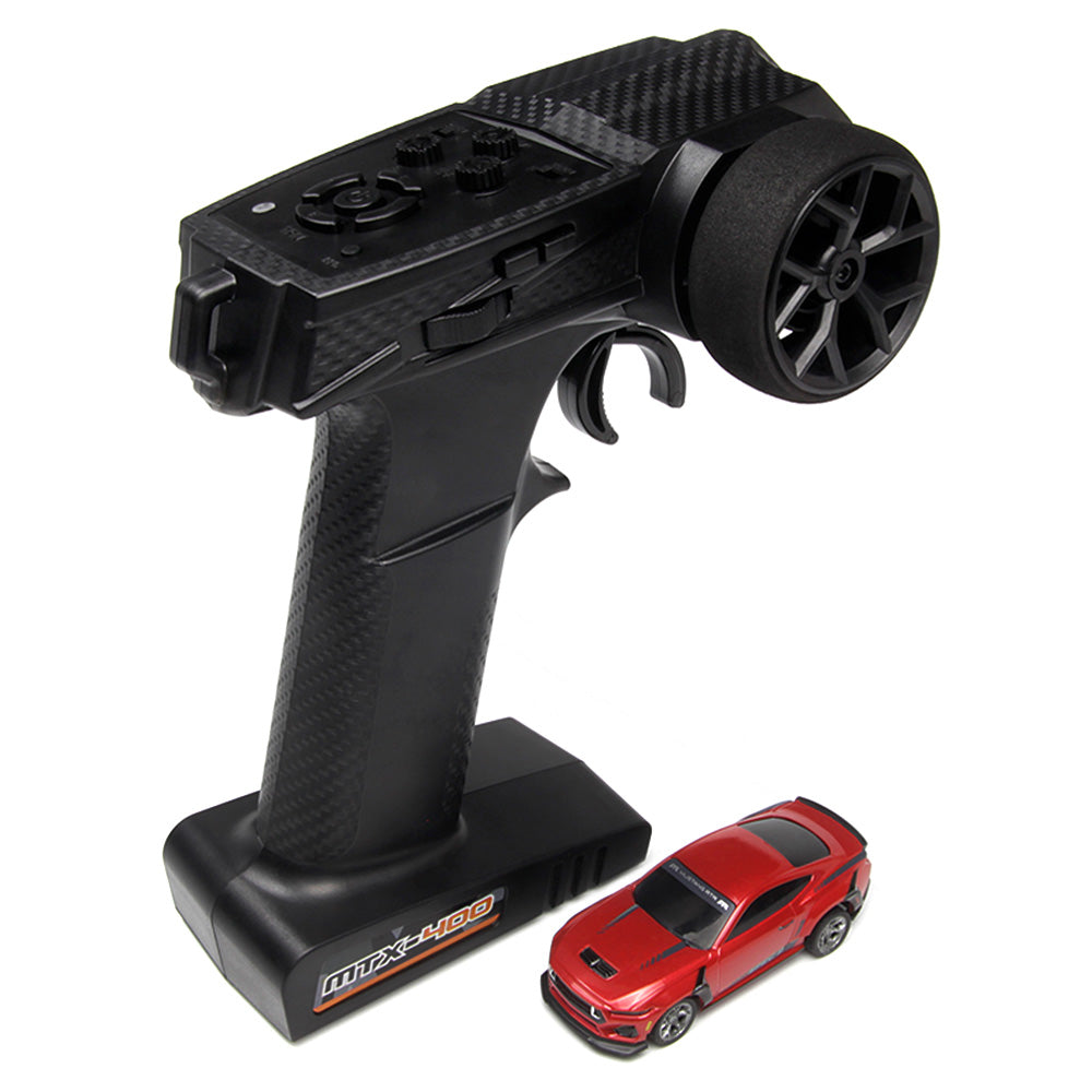 HPI nano-TTR Ford Mustang RTR Spec 5 1/64 RC Drift Car (Soul Red)