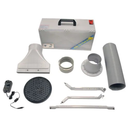 Hseng Spray Booth with LED Light & Extractor Hose