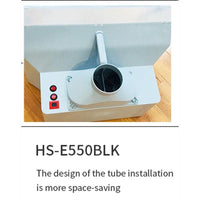 HSeng E550BLK Spray Booth W/Led Light 55cm DualFans