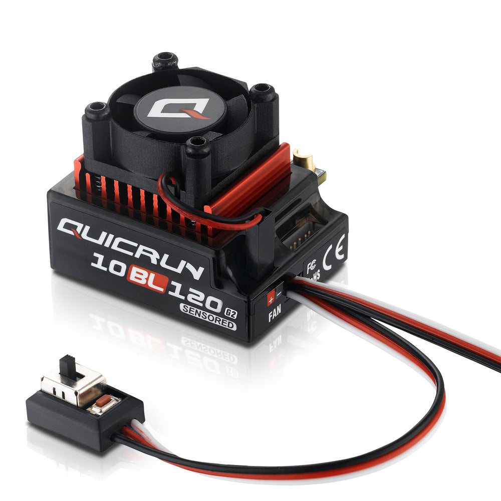 Hobbywing HW30125002 QUICRUN 10BL120 Sensored 120A ESC G2