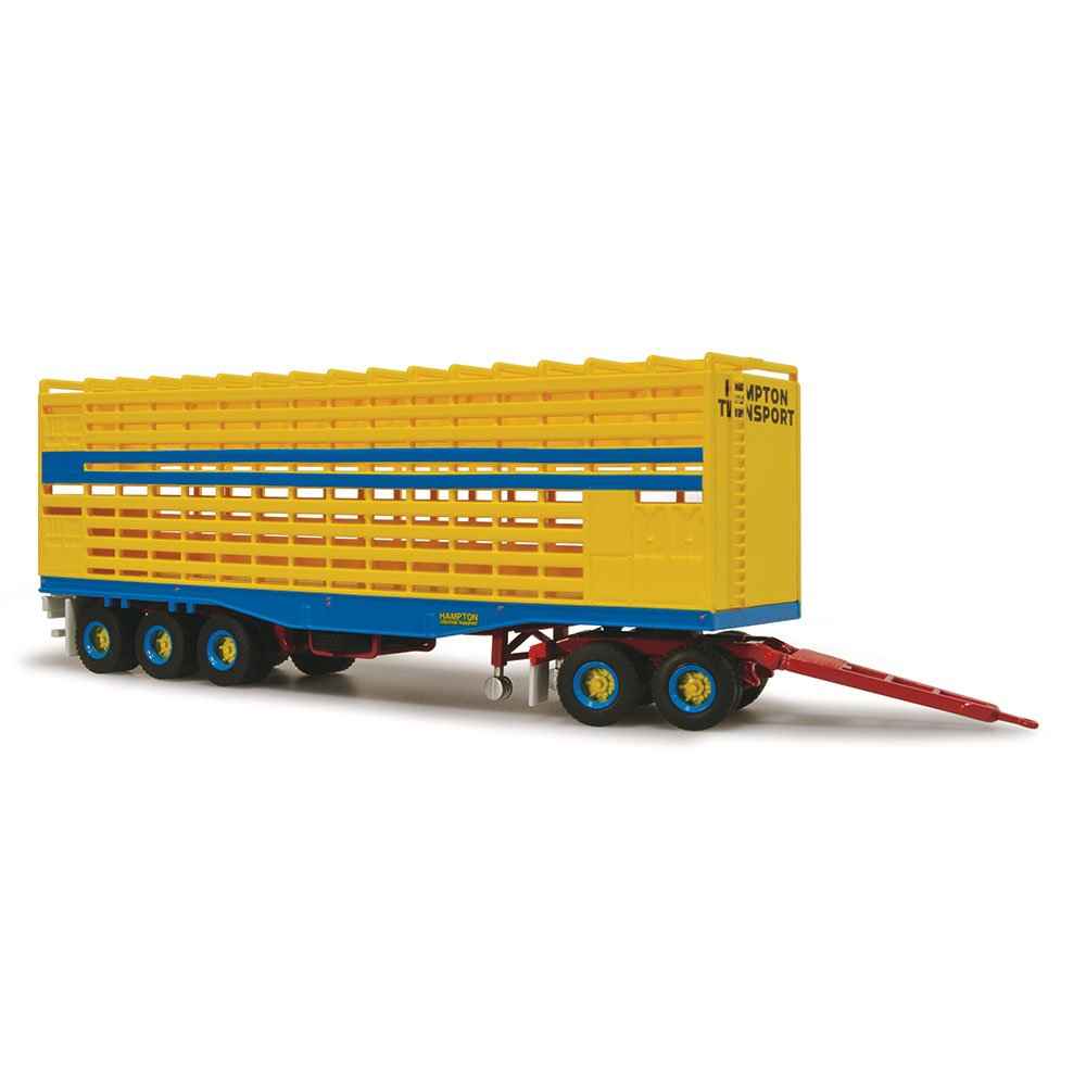 Highway Replicas 12961 1/64 Hampton Livestock Trailer & Dolly