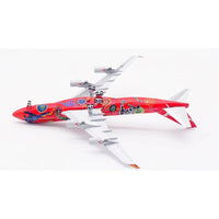 HX Models B616501F 1/400 Qantas Boeing 747-400 VH-OEJ 'Wunala Dreaming' 'Flaps down'
