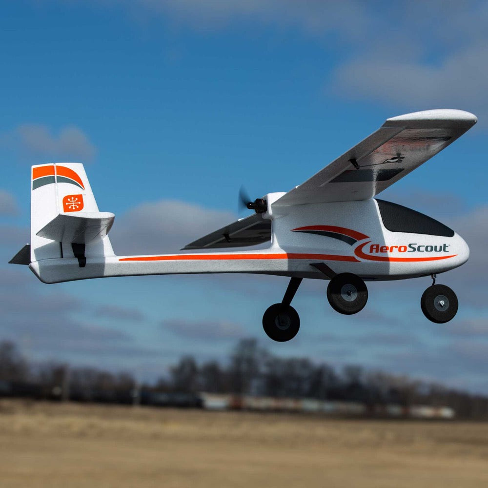 HobbyZone AeroScout S 2 1.1m RTF Basic with SAFE and RealFlight (Mode 2)