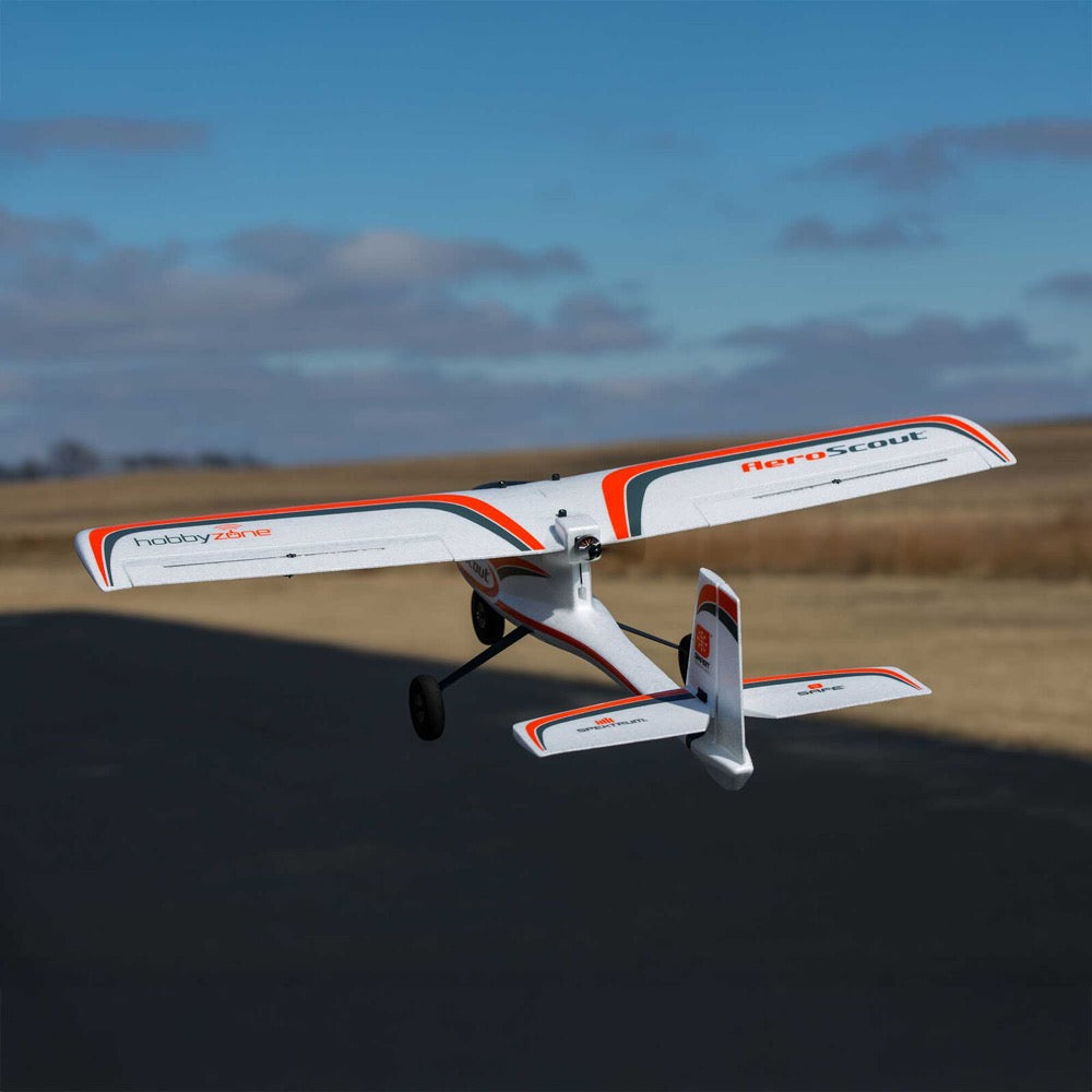 HobbyZone AeroScout S 2 1.1m RTF Basic with SAFE and RealFlight (Mode 2)
