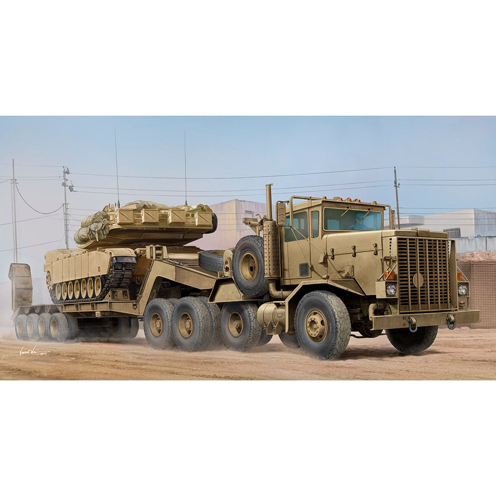 Hobby Boss 1/35 M911 C-HET w/m747 Heavy Equipment Semi-Trailer H85519 6939319255198 