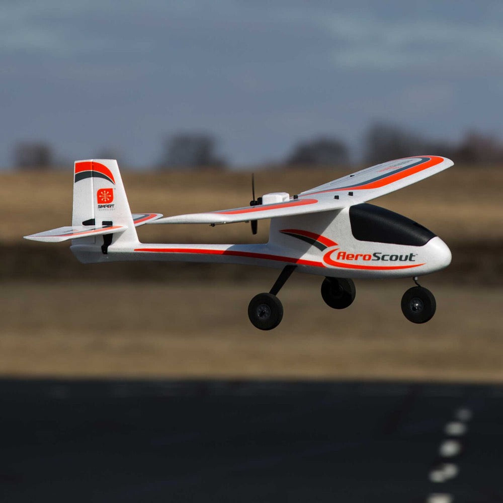 Hobbyzone AeroScout S 2 1.1m RC Plane with SAFE Technology BNF