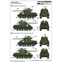I Love Kit 1/16 M4A3E8 Thunder VII Medium Tank Plastic Model Kit