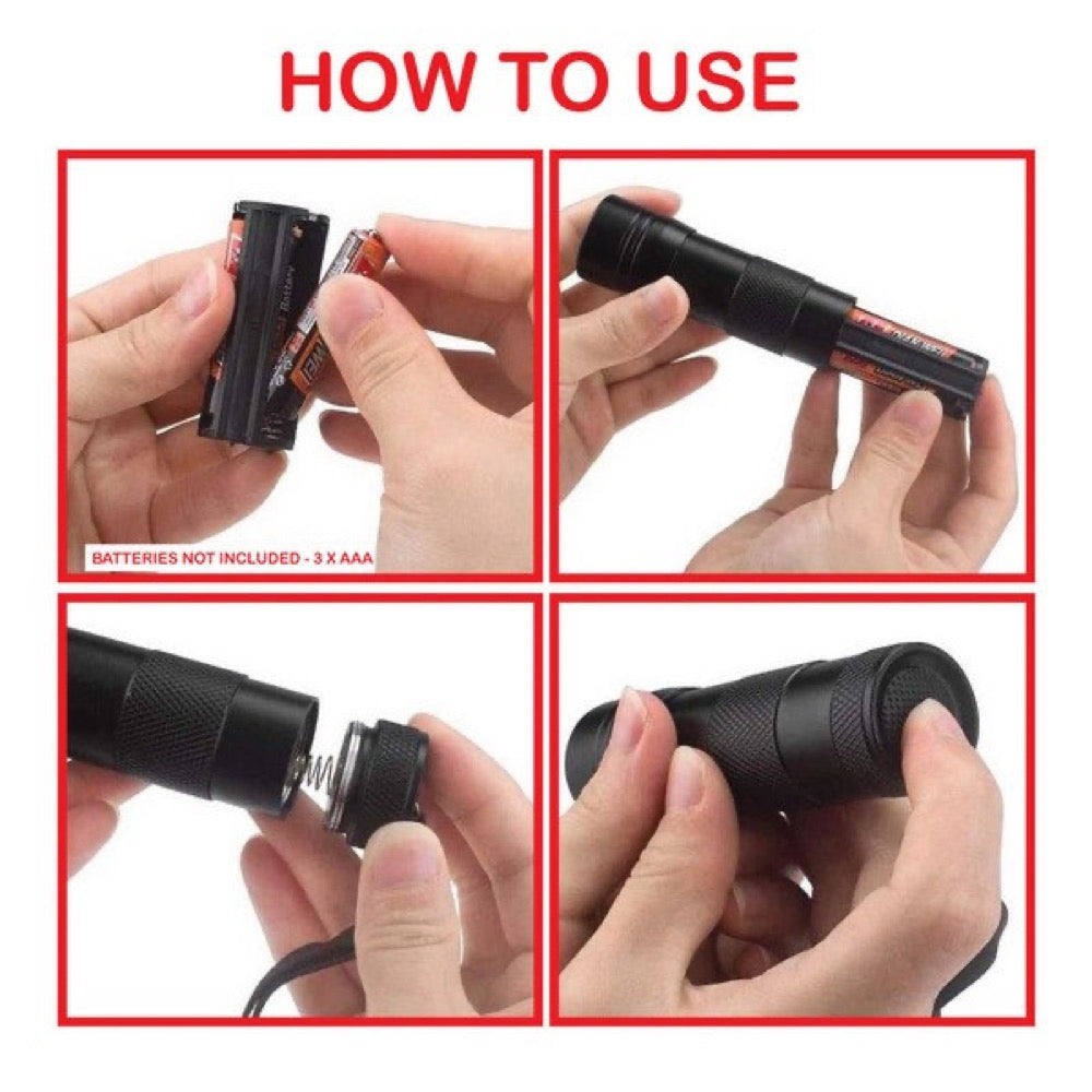 Icky Sticky 11014 UV LED Torch 9330271014378