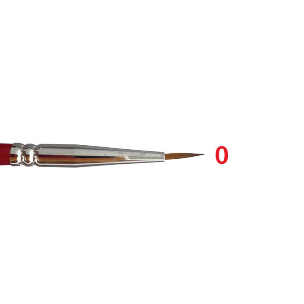 Icky Sticky 14003 Synthetic Hair Detail Paint Brush 0