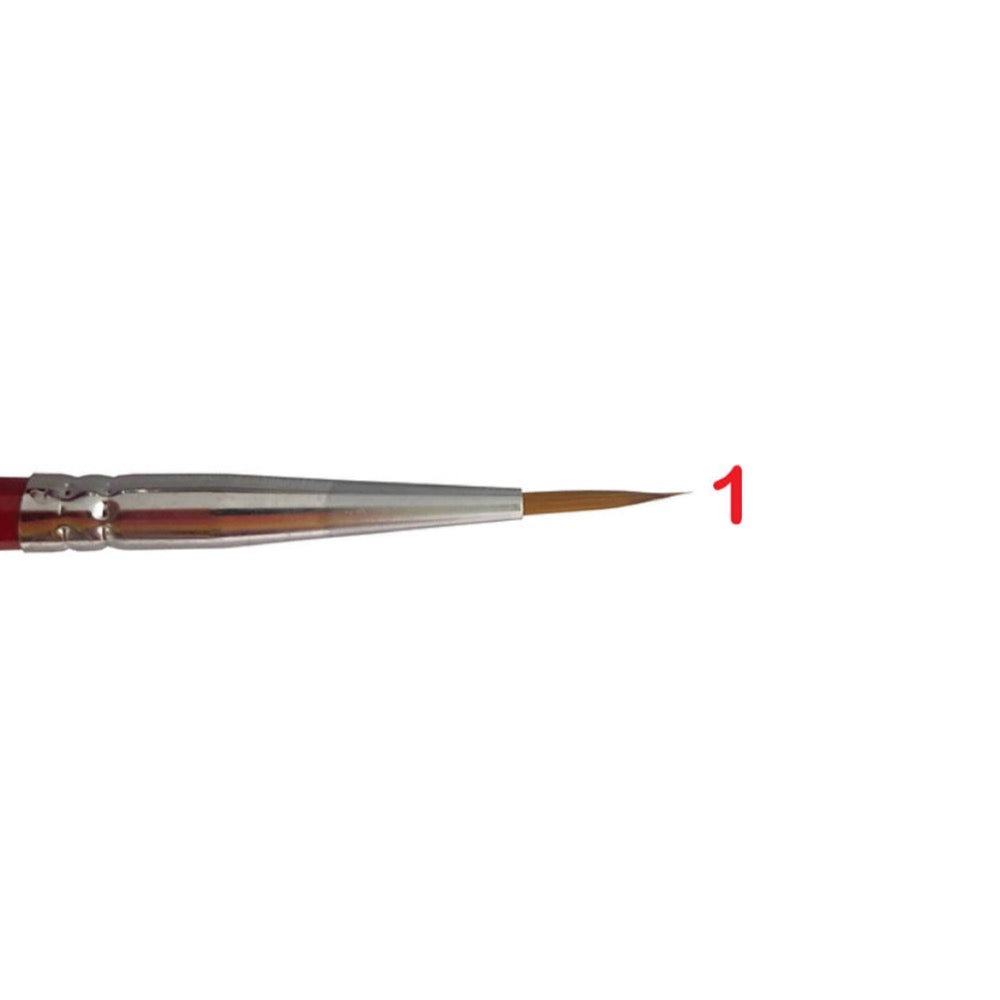 Icky Sticky 14004 Synthetic Hair Detail Paint Brush 1