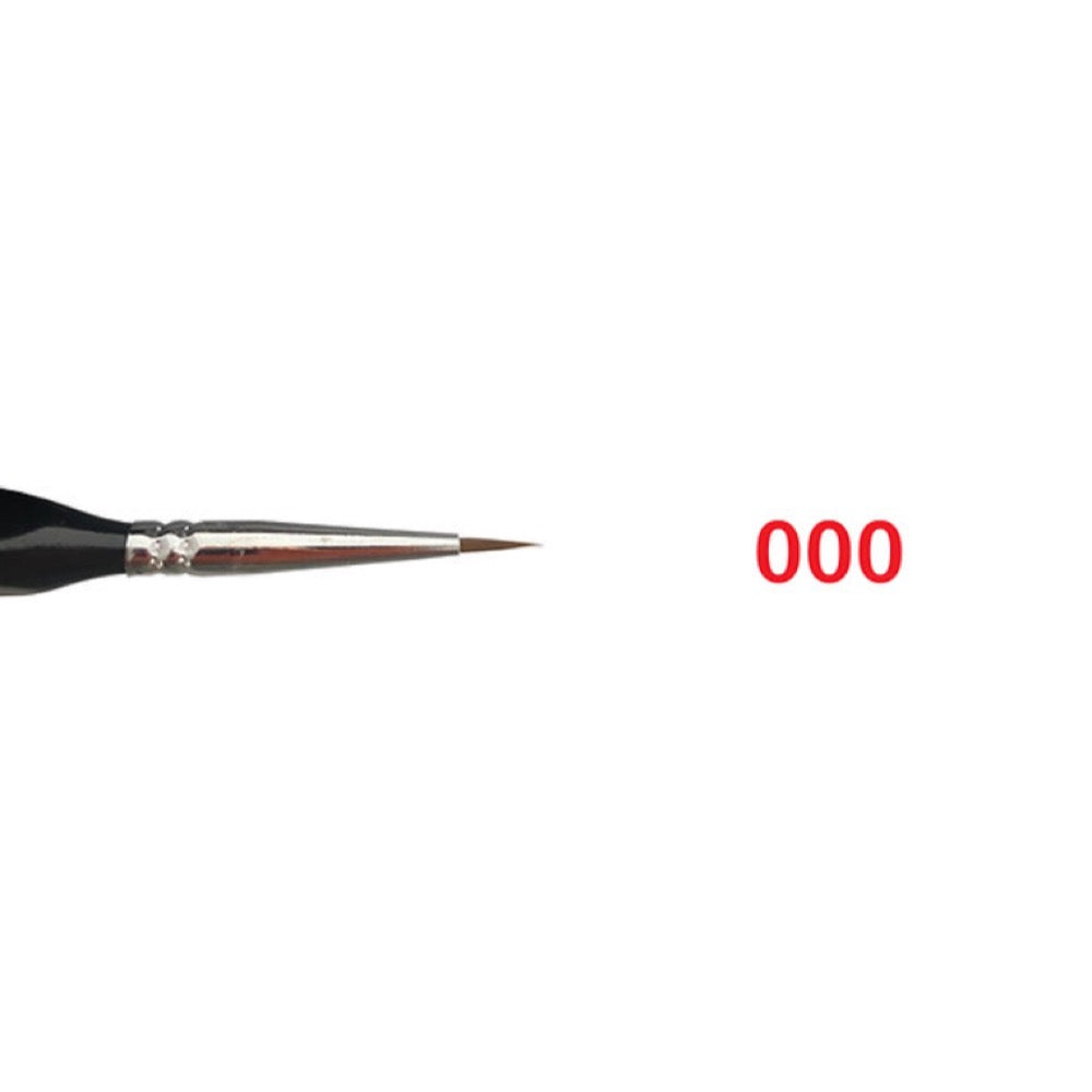 Icky Sticky 14005 Langhao Hair Detail Paint Brush 3/0