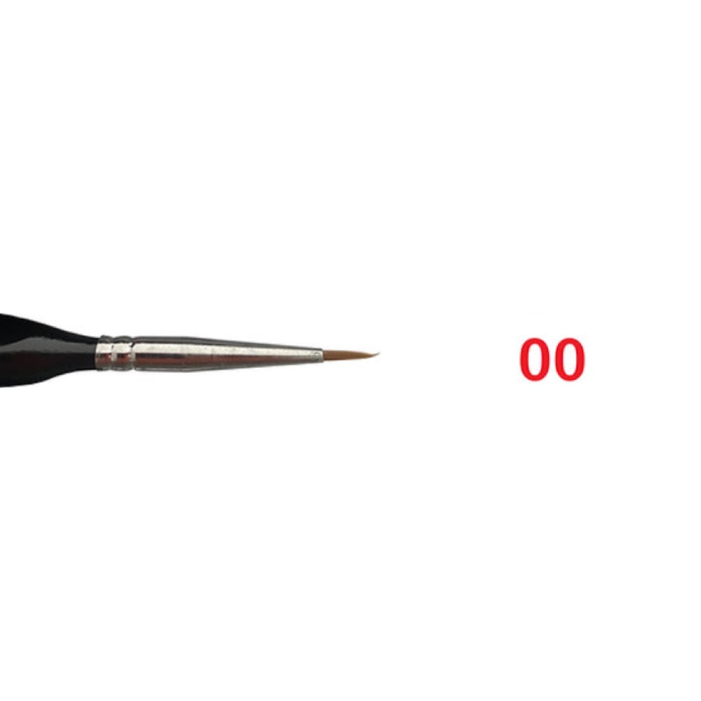 Icky Sticky 14006 Langhao Hair Detail Paint Brush 2/0
