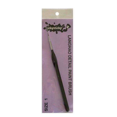Icky Sticky 14008 Langhao Hair Detail Paint Brush 1