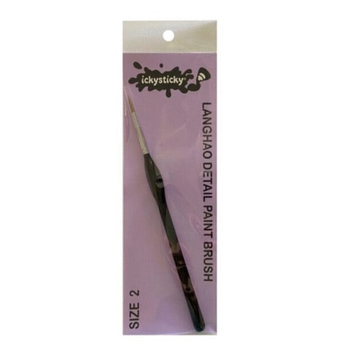 Icky Sticky 14009 Langhao Hair Detail Paint Brush 2