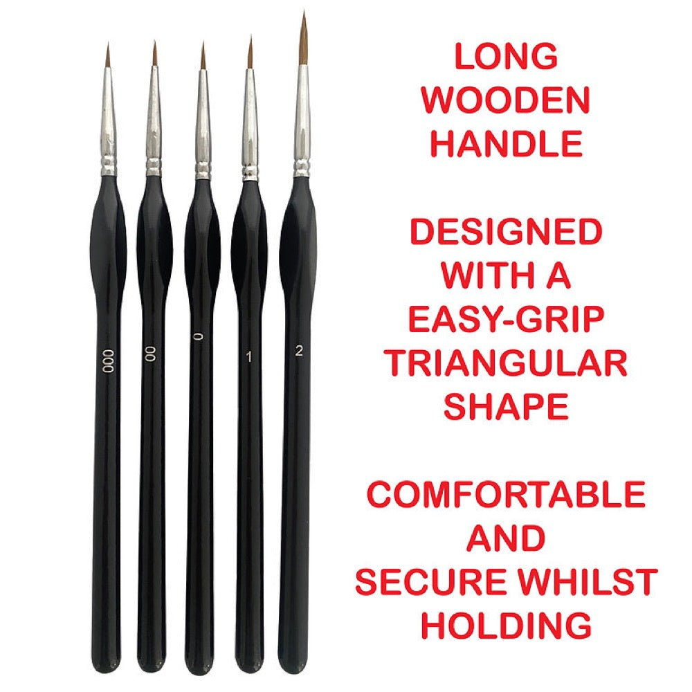 Icky Sticky 14013 Langhao Hair Detail Paint Brush 6